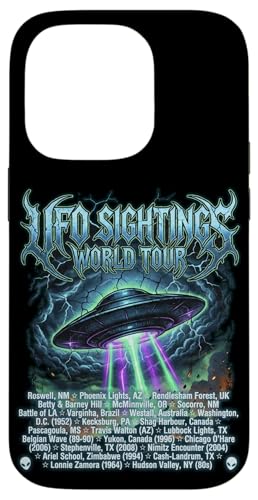 ���B���e�[�WUFO Sightings ���[���h�c�A�[ �N�[�����b�N �w�r�[���^�� �X�}�z�P�[�X iPhone 14 Pro �p