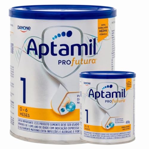 2 Latas- Profutura 1- Fórmula infantil em pó 400 gr - 0 a 6 meses