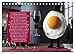 Das verrückte Friegelei (Desk Calendar 2026 DIN A5 Landscape), CALVENDO Monthly Calendar: The Adventures of a Fried Egg