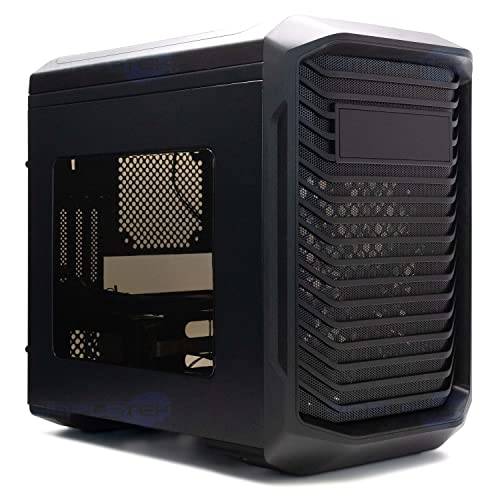 Mini boîtier de jeu RGB ventilateur vert compatible ATX Micro-ATX Simpletek - 3