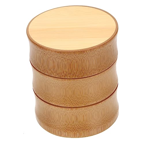 MUCKLILY Multi Functional Toothpick Holder Elegant Swab Container for Home Salon Storage Canister for Swabs Floss Sticks and More Portable Design