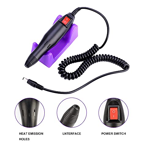 Pinkiou Fresa per Unghie Professionale, Velocità