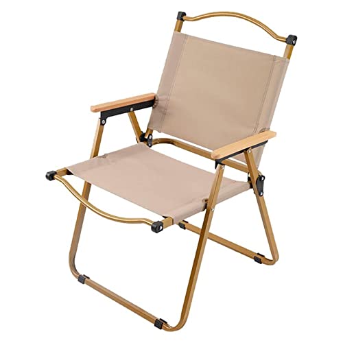Silla de Playa Plegable: Ligera y portátil para Acampar con Estructura de Tubo de Acero para Pesca y picnics al Aire Libre.