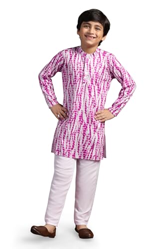 Image of Fashion Dream Boys Cotton Blend Geometric Kurta Pyjama Set|Boy Kurta Set|Kurta Pyjama Set|Ethnic Set|Kurta Pyjama|Ethnic Set|Kurta And Payjama Set|Kurta Set