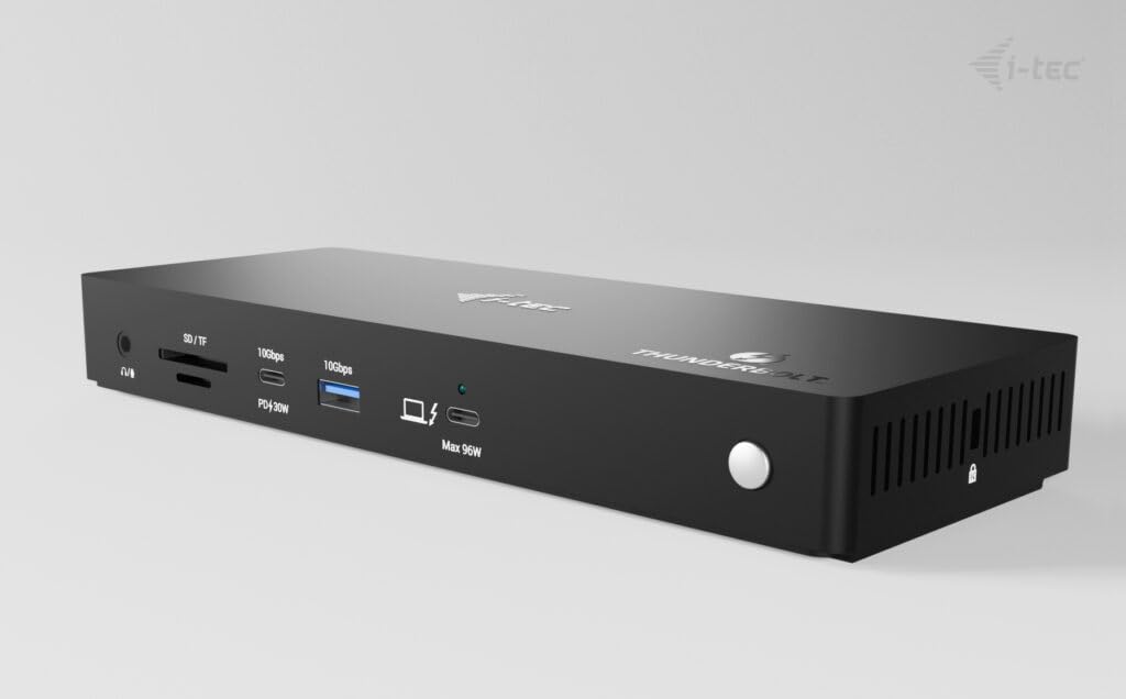 I-Tec Dockingstation - UsB-C / Usb4 / Thunderbolt 3 / Thunderbolt 4 / Thunderbolt 5 (tb4tripledockpd)