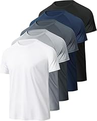 5 Pack Black, Dark Grey, Light Grey, White, Navy