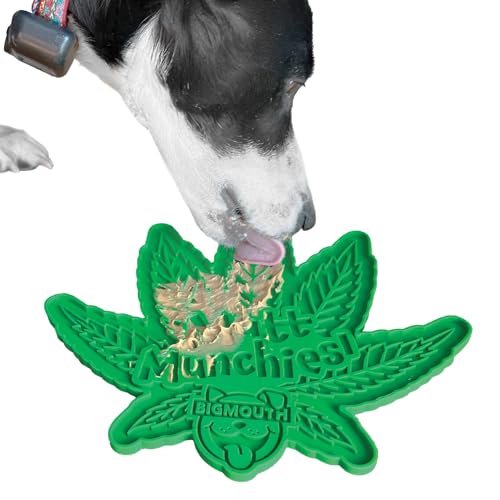 BigMouth Mutt Munchies Silicone Lick Mat for Dogs and Cats,