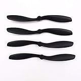 Replacement Part For 4pcs/set H16 Tarantula X6 RC Quadcopter Spare Parts CW CCW Propeller Blades X6-01 (black) - (Color: White)