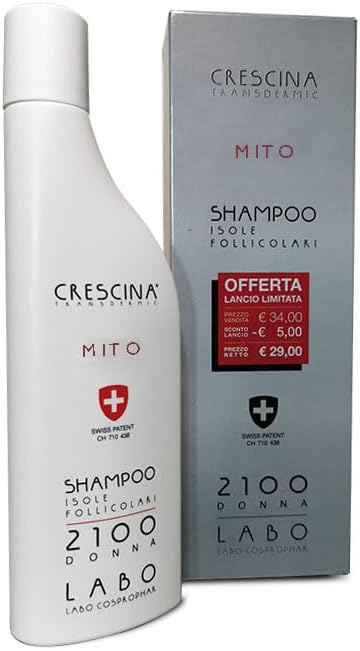 Labo Crescina Transdermic MITO Hair Re-Growth Shampoo 2100 for Women 150ml