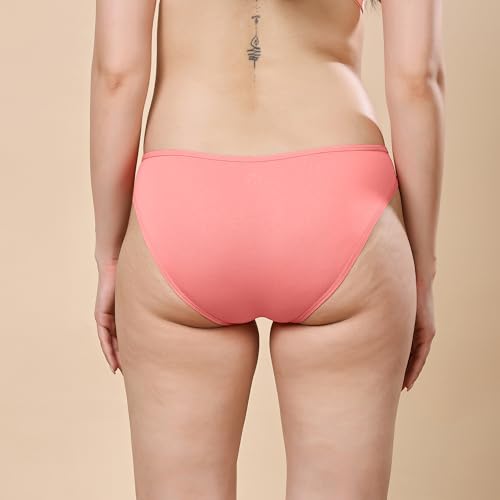 Image of London Hills Panty Set for Women Super Combed 100% Pure Cotton | Underwear for Women Combo | Seamless Panties for Woman | Lingerie for Women's Combo | Hipster Panty'| Pack of 3, Colors May Vary