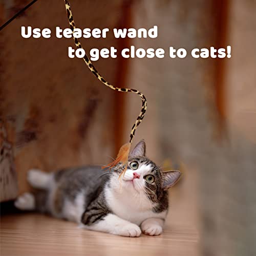 Yocvikey Cat Toys, Kitten Toy With Collapsible Rainbow Cat Tunnel, Cat Toy For Indoor Cats, Interactive Cat Toy Set Include Crinkle Ball, Jingle Bells, Spring Toy, Mouse Toys For Cats, Kitty #TOP3