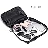Crossbody Shoulder Bag for Women Multi Pocket Messenger Bag Soft PU Leather Cross-Body Handbags for Ladies, Ladies Shoulder Bag Black, Taille unique, Lightweight #4
