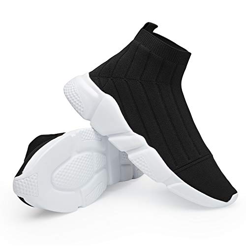 Image of Casbeam Men's Running Knit Comfortable Lightweight Breathable Casual Sports Shoes Fashion Sneakers Slip-On Walking Shoes