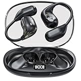 jm15 fitness HiFi-Anruf: Mit dynamischen 16-mm-Lautsprechern, High-Definition-Mikrofonen und Bluetooth 5.4-Übertragungstechnologie kann das Bluetooth-Headset mit offener Knochenleitung den Ton klar und ausgewogen halten, während die Audioqualität verbessert und Verzerrungen reduziert wird. Offene Ohr-Bluetooth-Kopfhörer können High-Definition- und klare Anrufe bei jeder Lautstärke unterstützen. Freisprech-Kopfhörer mit Mikrofon mit Geräuschunterdrückung machen Anrufe einfacher und klarer.