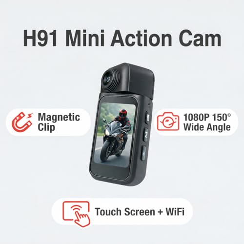 JETO LT-1080-64G Cámara 1080p Compacta Waterproof miniatura 3