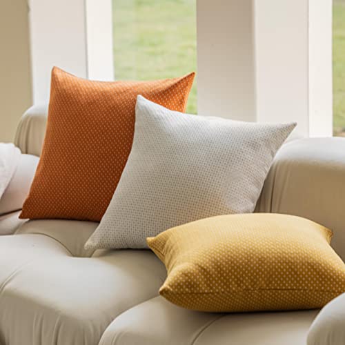 Home Brilliant Cushion Covers Mustard Yellow - Image 4