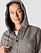 Carhartt Women's Loose Fit Washed Duck Sherpa-Lined Jacket, Taupe Gray, Medium US