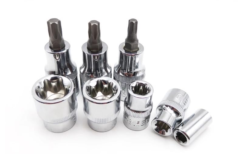 23点セット トルクスビットソケットセット CRV鋼製 23点セット トルクスビットソケットセット CRV鋼製 トルクス