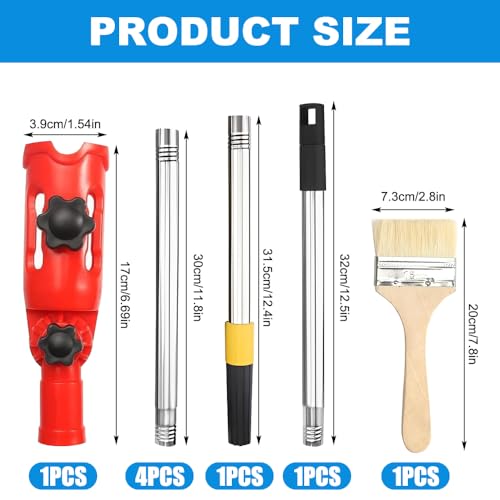 Extension de pinceau multi-angle pour atteindre les zones difficiles d'accès - 3