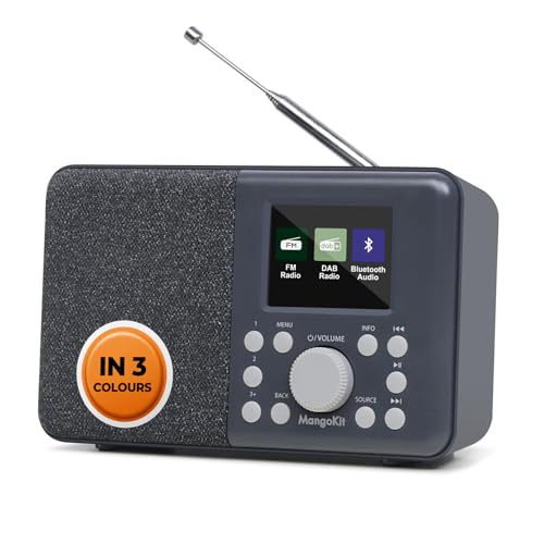 MangoKit MD3 DAB/DAB+ und UKW tragbares Digitalradio