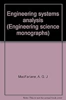 Engineering systems analysis B0007K3302 Book Cover