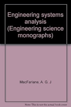 Hardcover Engineering systems analysis (Engineering science monographs) Book