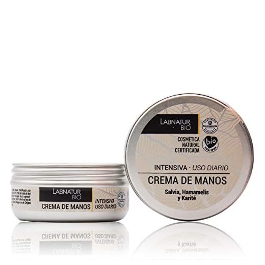 Crema de Manos Hidrtación Intensa 50ml. Con Salvia, Hamamelis y Karité. Anti-Manchas, Anti-edad, Tratamiento Reparador Hidratante, Protege y Regenera