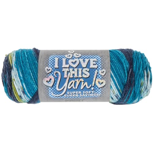 Image of Hobby Lobby Print I Love This Yarn, 874 Nova Scotian Sky, Set of 2 | 4 Medium Weight, 252 Yards Per Skein