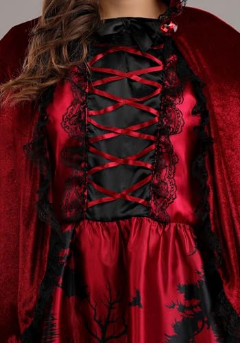 Disfraz Caperucita Roja para Niñas con Capa y Vestido miniatura 4