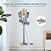 LANMU Accessory Holder Compatible with Dyson V15 V12 V11 V10 V8 V7 Outsize Gen5 G5 Cordless Stick Vacuum, No-Drilling Docking Station Attachments Organizer Accessories Storage Rack