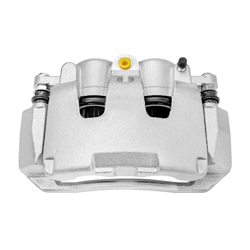 Image of Detroit Axle - Front Disc Brake Calipers w /Brackets Replacement for 2006-08 Dodge Ram 1500 05-08 Dakota 06-09 Mitsubishi Raider - 2pc Set
