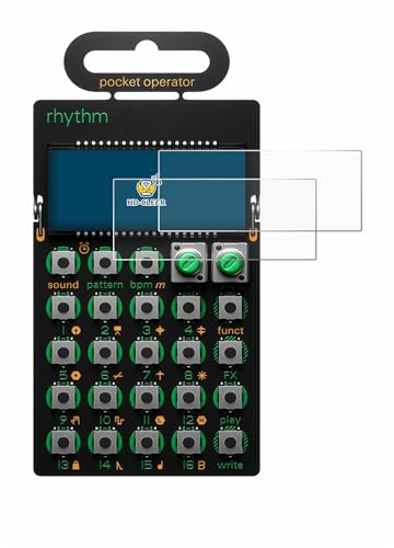 brotect Screen Protector Compatible with Teenage Engineering PO-12 Rhythm (2 Pack) - HD-Clear Protection Film