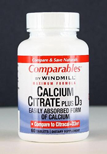 Windmill Calcium Citrate Plus Vitamin D Tablets - 60 Ea