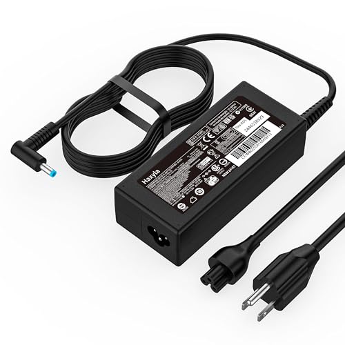 Image of 65W AC Charger Compatible with HP ProBook 450 G5 G6 G7 G8 G9 G10 ProBook 470 430 G8 440 445 640 650 G2 G3 G4 G5 G6 EliteBook L25298-001 L25298-003 TPN-LA16 19.5V 3.33A Laptop Power Supply Adapter