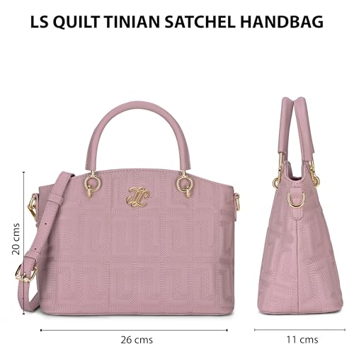 Image of Lavie Signature Women's Quilt Tinian Satchel Handbag | Satchel Bag For Work | Ladies Purse | Stylish Shoulder Bag | Gift For Women