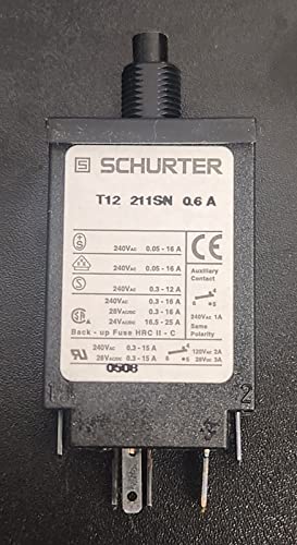 (1 PC) 4410.0170 SCHURTER T12 Interruttore Automati