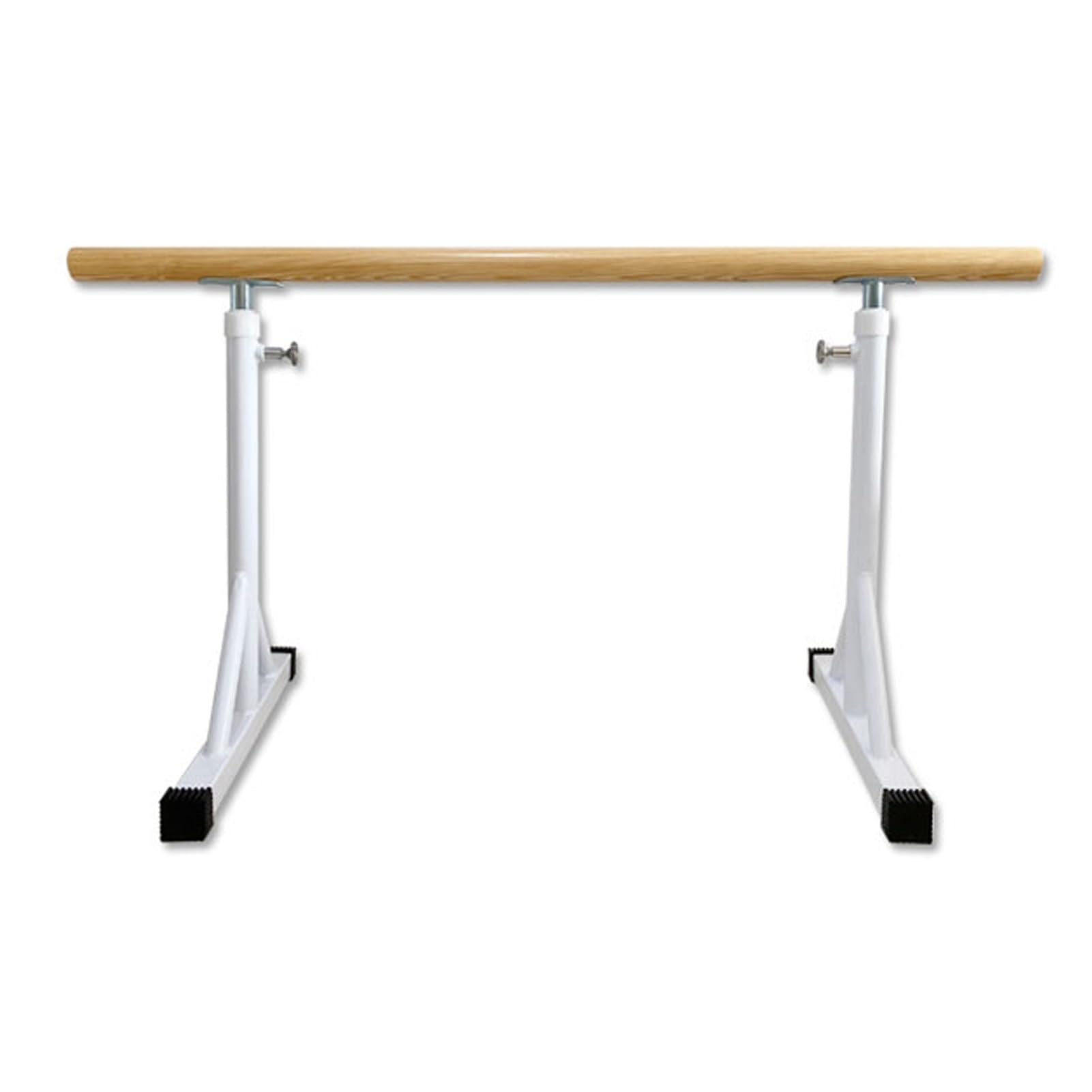 Barre de ballet blanche haut de gamme structure métallique stable de 1 m