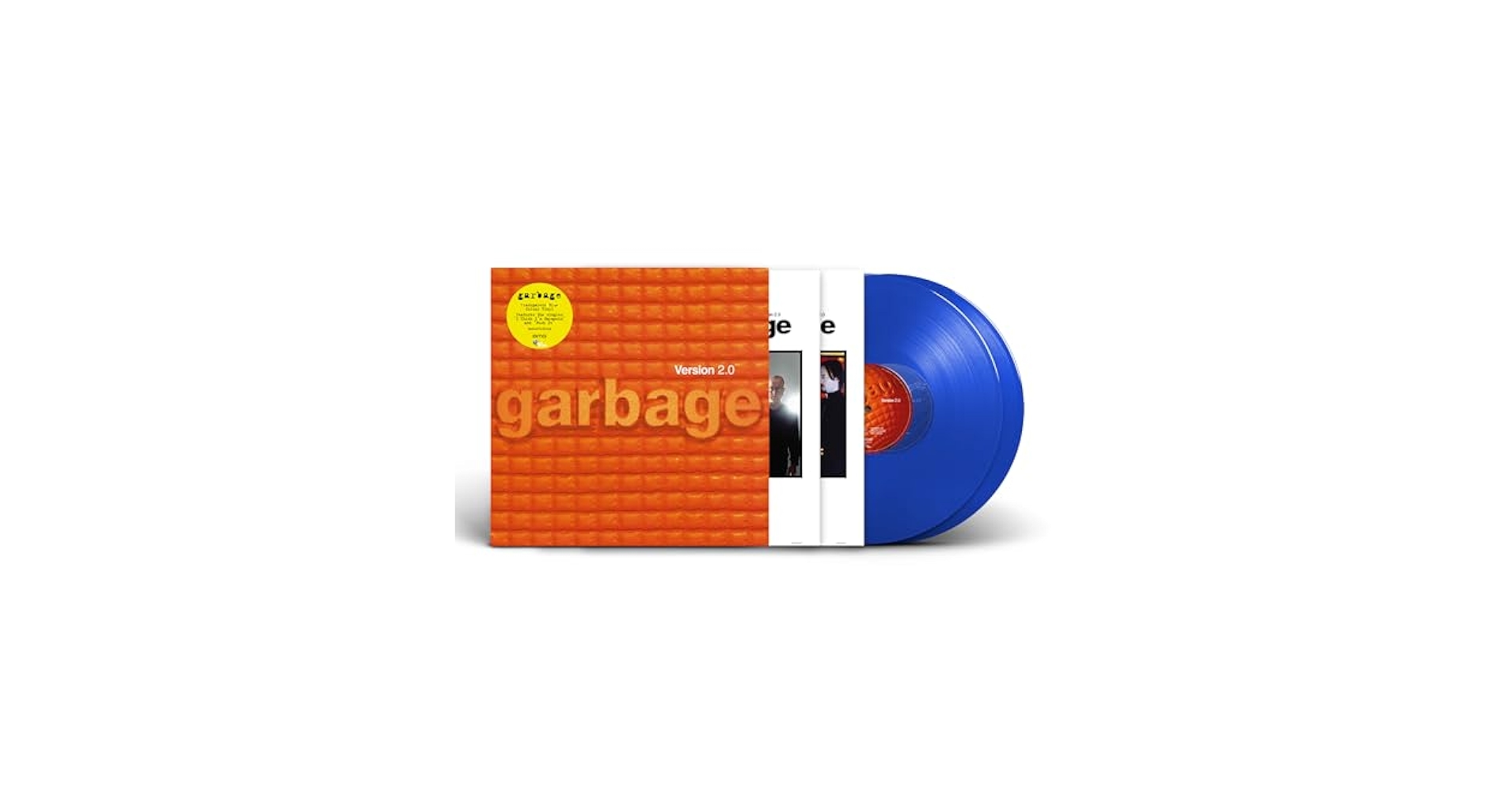 Garbage - Version 2.0 - Limited Blue Colored Vinyl - Amazon