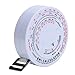Ruban à Mesurer, Ruban à Mesurer Souple Rétractable de 150 Cm, Ruban D'indice de Masse Corporelle IMC, Outil de Mesure de L'épaisseur de Graisse Corporelle (blanc)