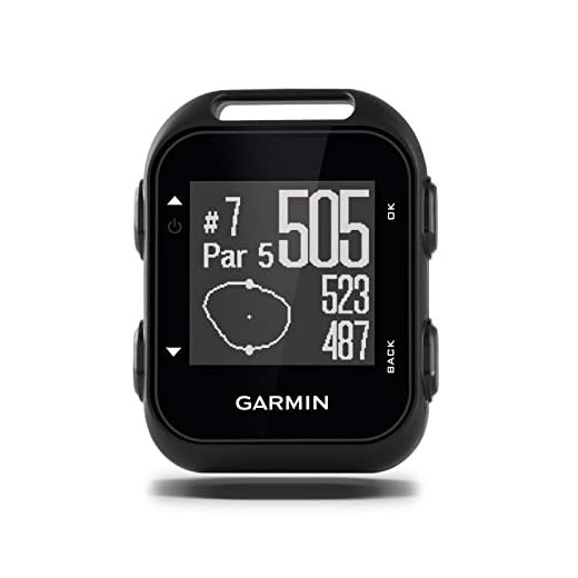 Garmin Approach G10, Compact and Handheld Golf GPS with 1.3-inch Display, Black (010-N1959-00)-Worldwide Version(Renewed)