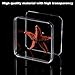 KissYou Acrylic Box Clear Display Boxes with Lids 4 Packs Square Cube Jewelry Storage Box Christmas Candy Containers