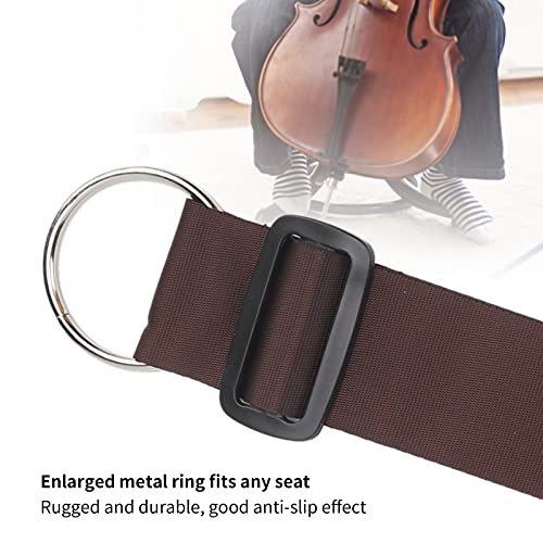 Tapis antidérapant violoncelle bouchon ceinture nylon réglable accessoire sol