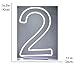 LED Neon Signs Number 2 Birthdays Decor Neon Lights Party USB Plus Battery Case Light up your baby's birthday with our Neon Number Two Sign (Number 2)