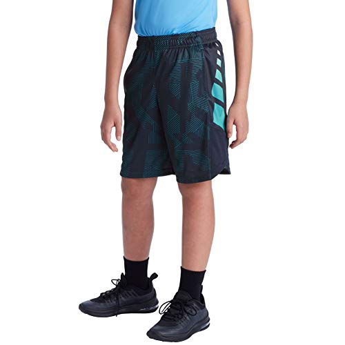 C9 Champion Boys' Basketball Shorts-8" Inseam, Positive Negative Stripe Navy, M3