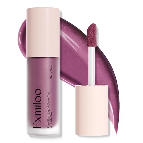 Exmiloo Cool Toned Liquid Blush Liquid Blush for Cheeks Berry Glow