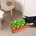 Ziurmut Pet Snuffle Carrot Toy, Versteckspiel Carrot Farm Dog Puzzle, Carrot Snuffle Dog Toy, Carrot Dog Enrichment Toy for Dog Aggressive Chewers