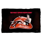 Trevco Rocky Horror Picture Show Frank Lips Fleece Blanket (36x58)