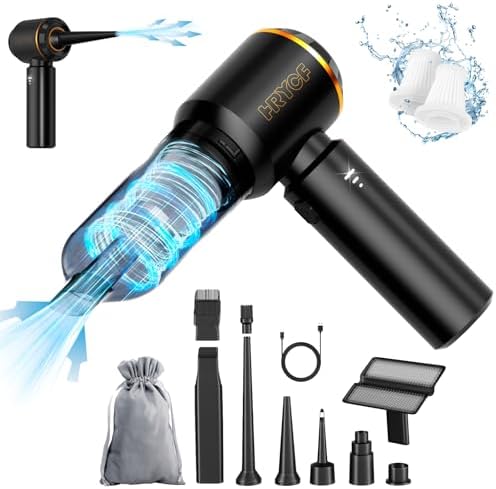 CNMSGM Portable Cordless Handheld Car Vacuum Cleaner, 20000Pa Str...