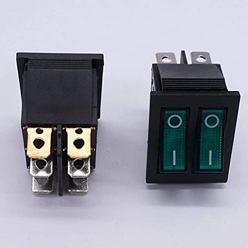 Interrupteur double position AC 250V 16A étanche pour outillage