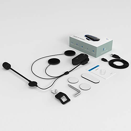 Docooler B35 bluetooth 4.1 + edr capacete da motocicleta fones de ouvido à prova d 'água baixo cons